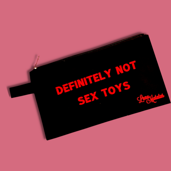 Definitely Not Sex Toys Storage Bag  luna matatas