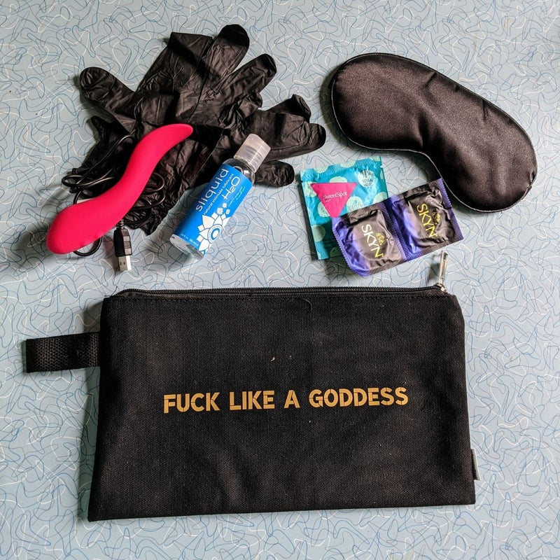 Fuck Like a Goddess Sex Toy Storage Bag