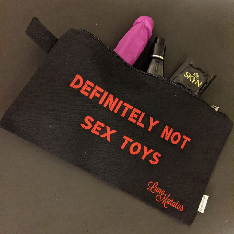 Definitely Not Sex Toys Storage Bag