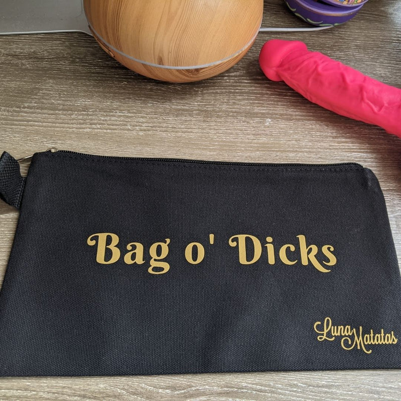 NEW! Bag O' Dicks Sex Toy Storage Bag luna matatas NEW! Bag O' Dicks Sex Toy Storage Bag luna matatas