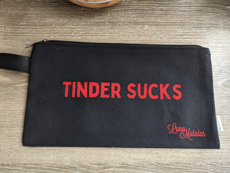 NEW! Tinder Sucks Sex Toy Storage Bag