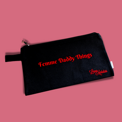 NEW! Femme Daddy Things Sex Toy Storage Bag