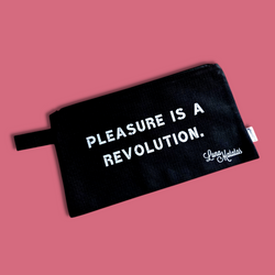 NEW! Pleasure Is A Revolution Sex Toy Storage Bag